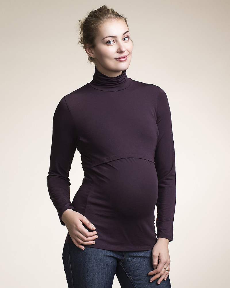 Boob Turtleneck Maternity \u0026 Nursing Top 